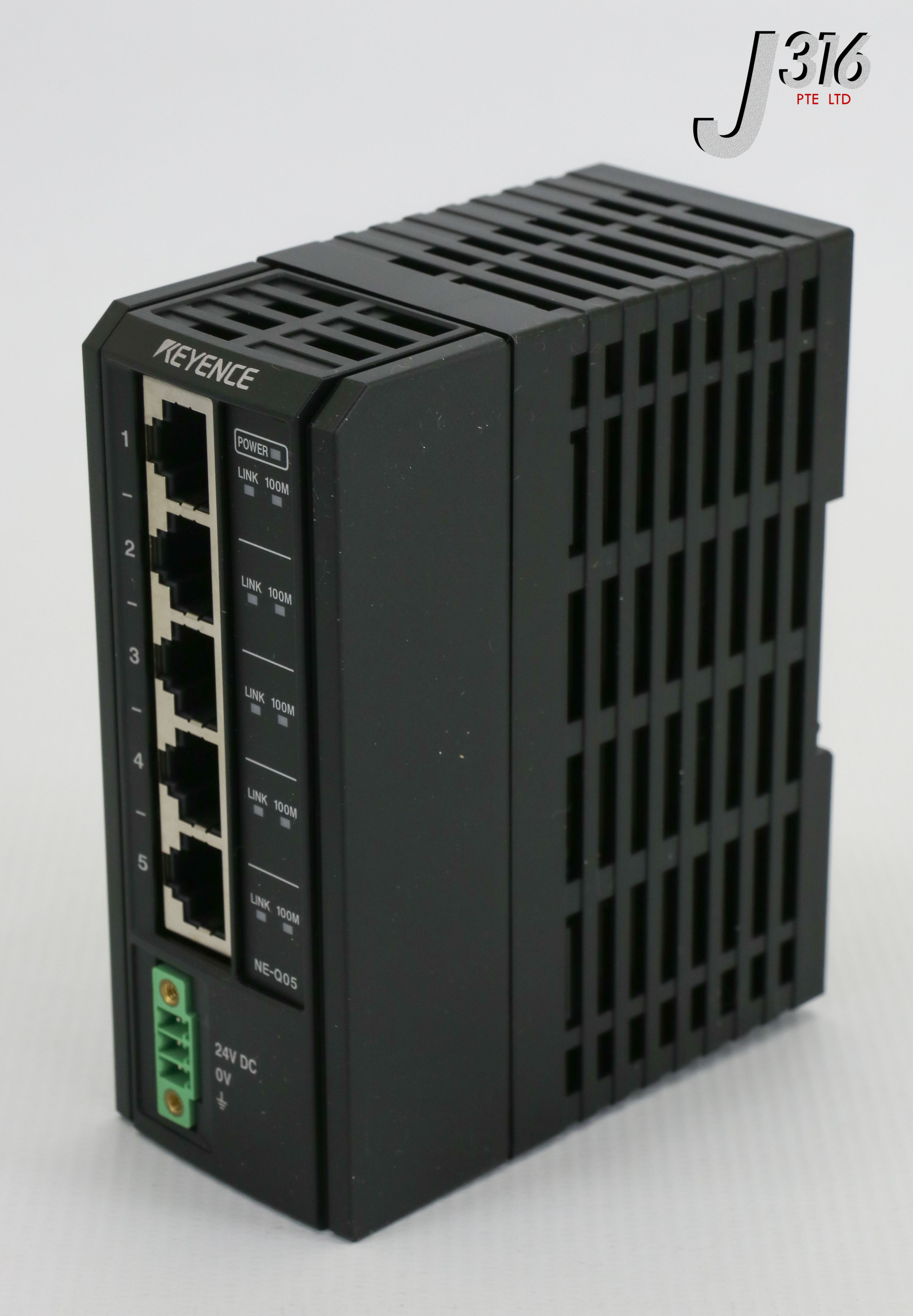 24397 KEYENCE ETHERNET SWITCH (NEW) NE-Q05